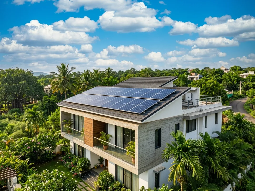 Shivna Solar Rooftop Installation